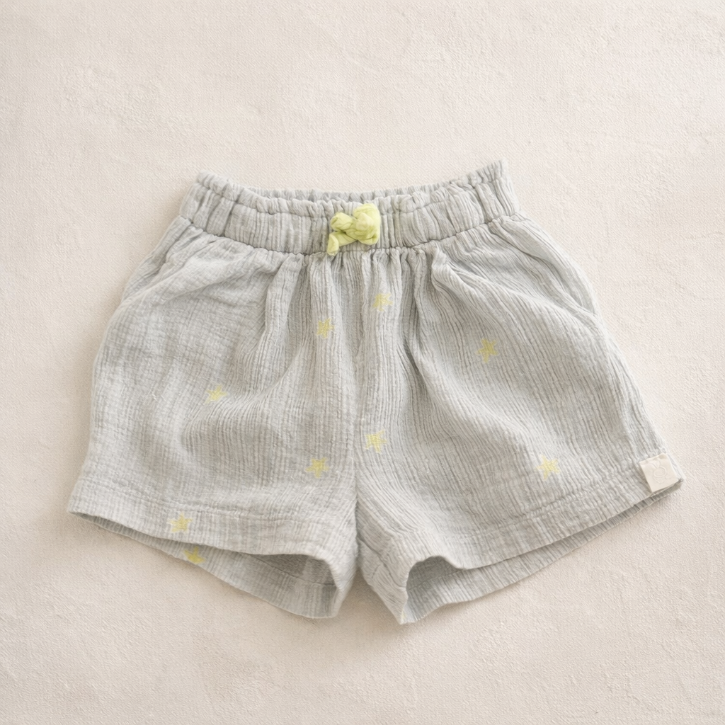 Shorts with star decor