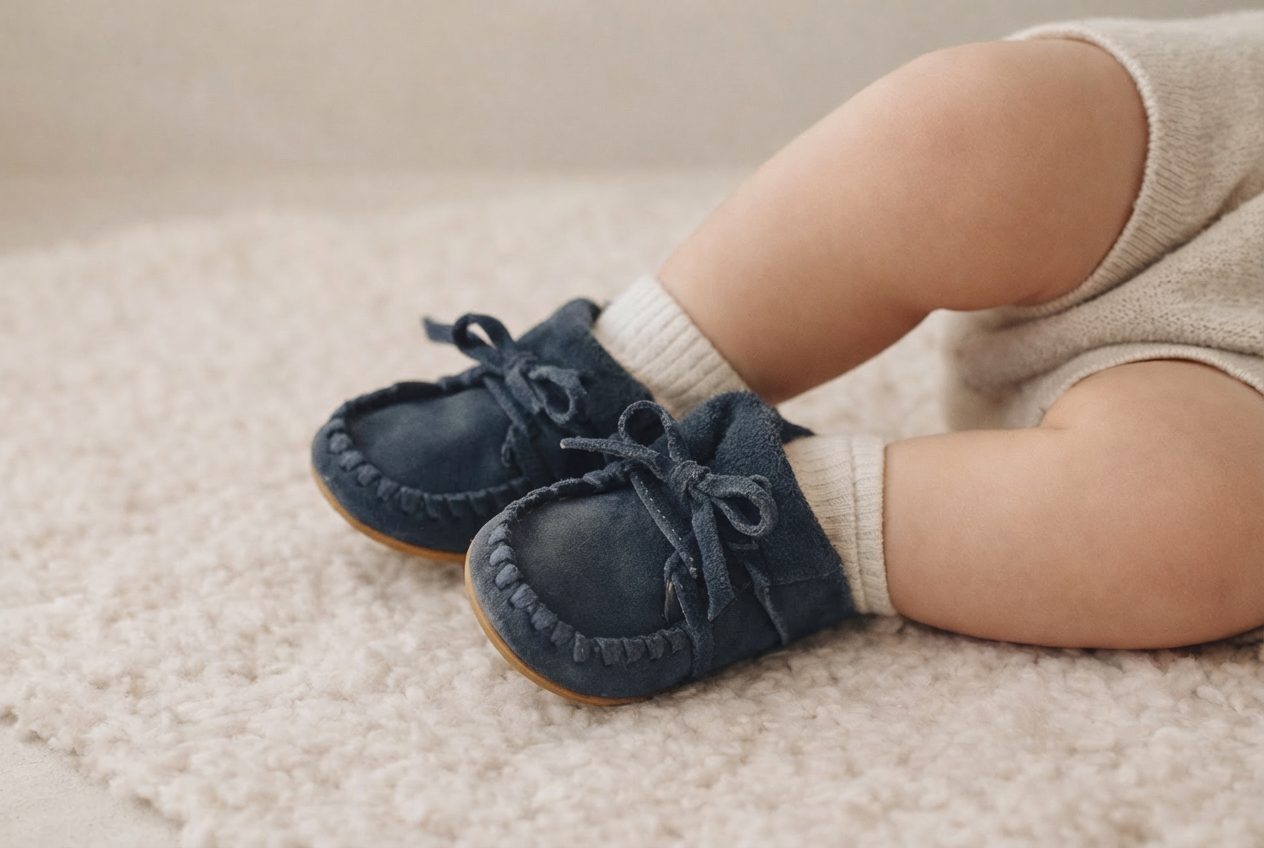 Soft suede low boots