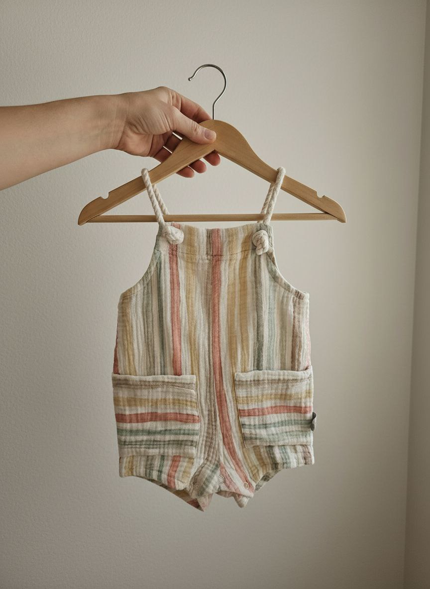Rope straps romper