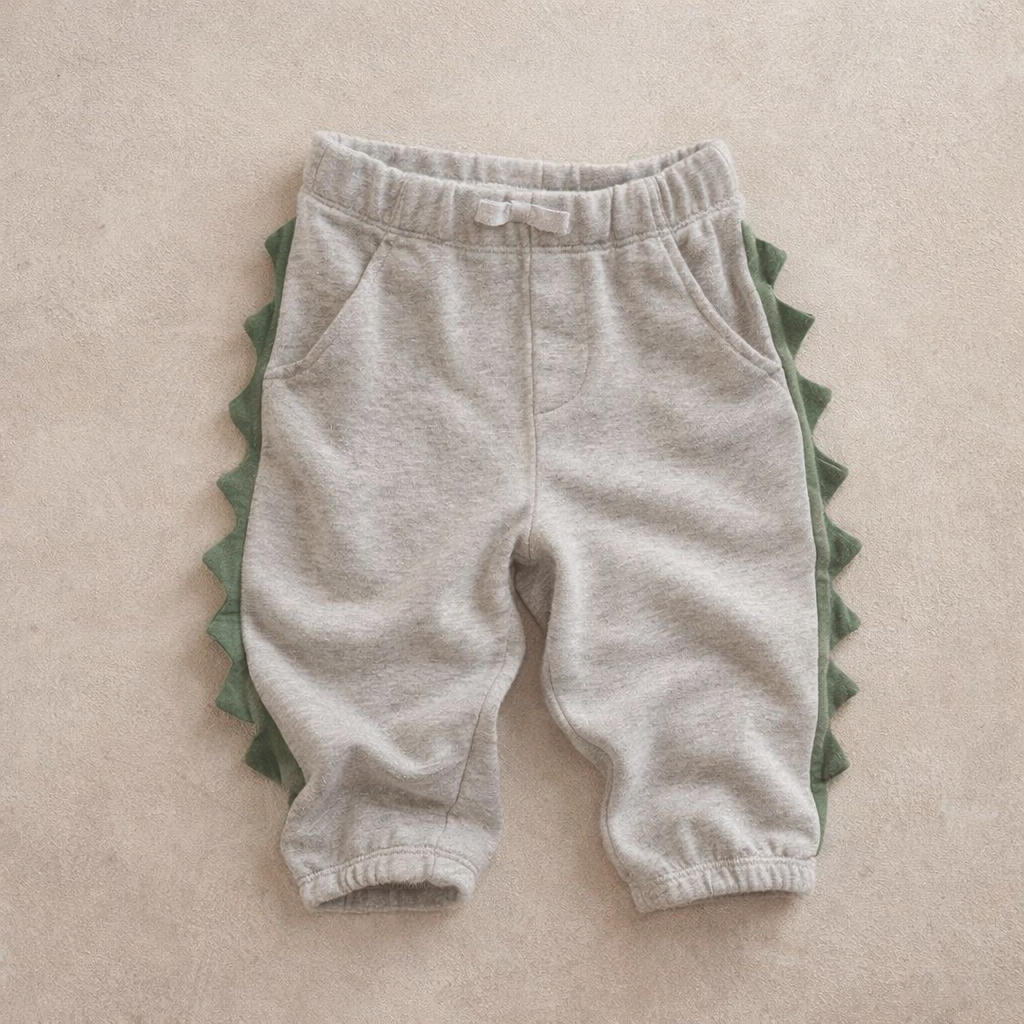 Pants with decorative sides
