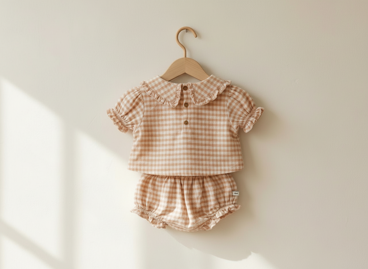 Set of t-shirt and shorts