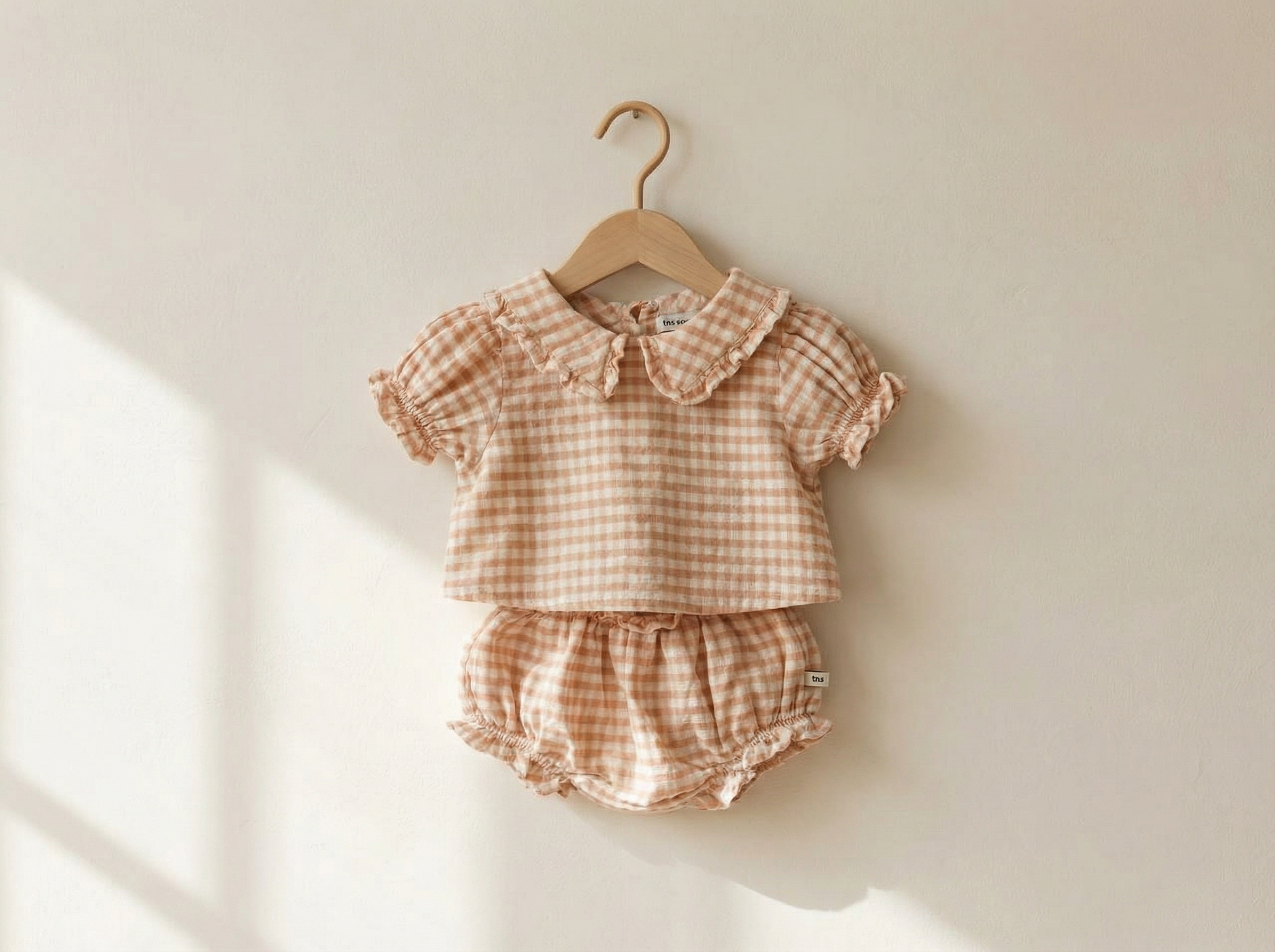 Set of t-shirt and shorts