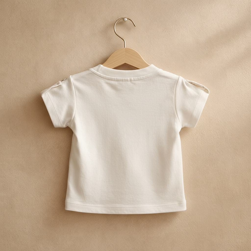 T-shirt with front pocket
